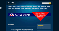 Desktop Screenshot of kfzkoenig.de